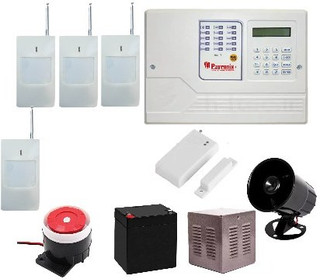 پکیج دزدگیر اماکن پایرونیکس 5 چشمی بی سیم